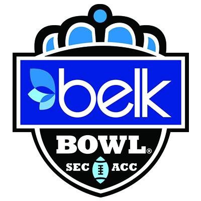 The Belk Bowl, hosted by the Charlotte Sports Foundation, has been noted as one of the best CFB Twitter accounts to follow by ESPN, and has a black belt in emoji usage. (image via the Belk Bowl)