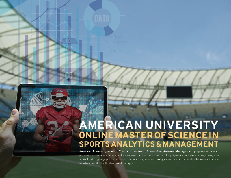With a focus on data and analytics, American University's newest program hopes to capitalize on the a growing trend. Image via Matt Winkler