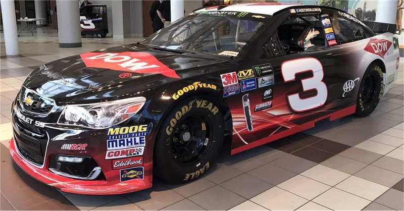 Dillon's 2017 Dow Chevrolet. Photo via Jayski.com