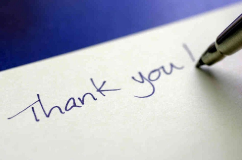 One of the most important pieces to networking, and the job process, is the thank you note. Photo via media.npr.org