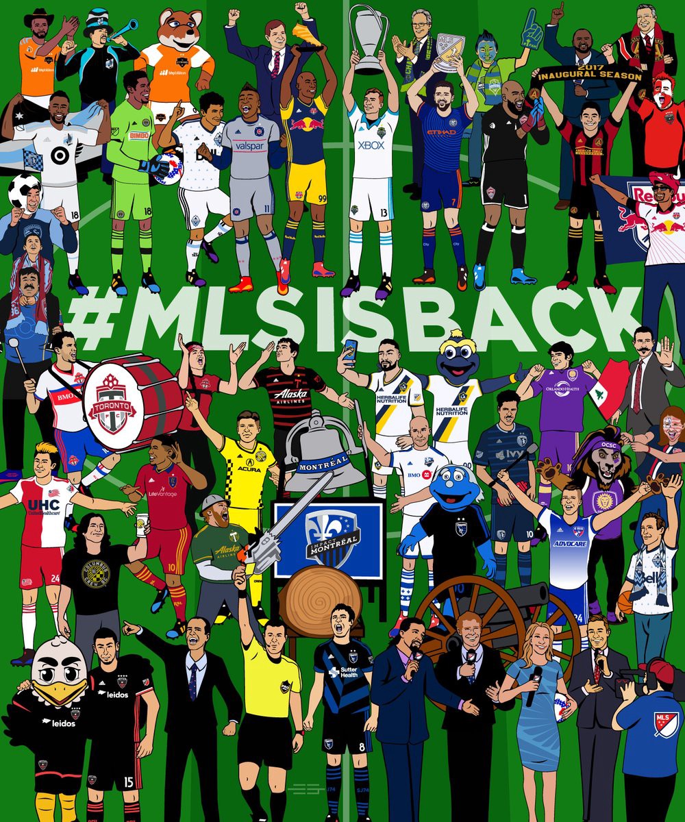 MLS is Back! Check out how teams are getting ready on social in this week's SM Seven! Lead Image Credit: @MLS