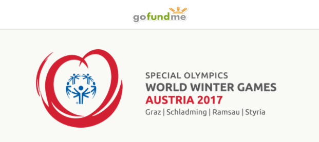 As part of the new partnership with the Special Olympics, GoFundMe will create pages on the site for athletes heading to the 2017 Special Olympic Winter Games. Image via GoFundMe