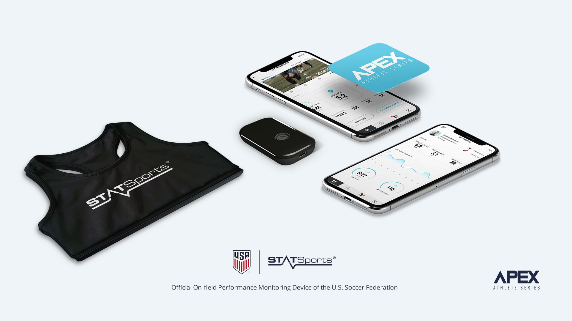 US Soccer Announces World's Wearable Performance Tracking Device Partnership STATSports - Front Office Sports