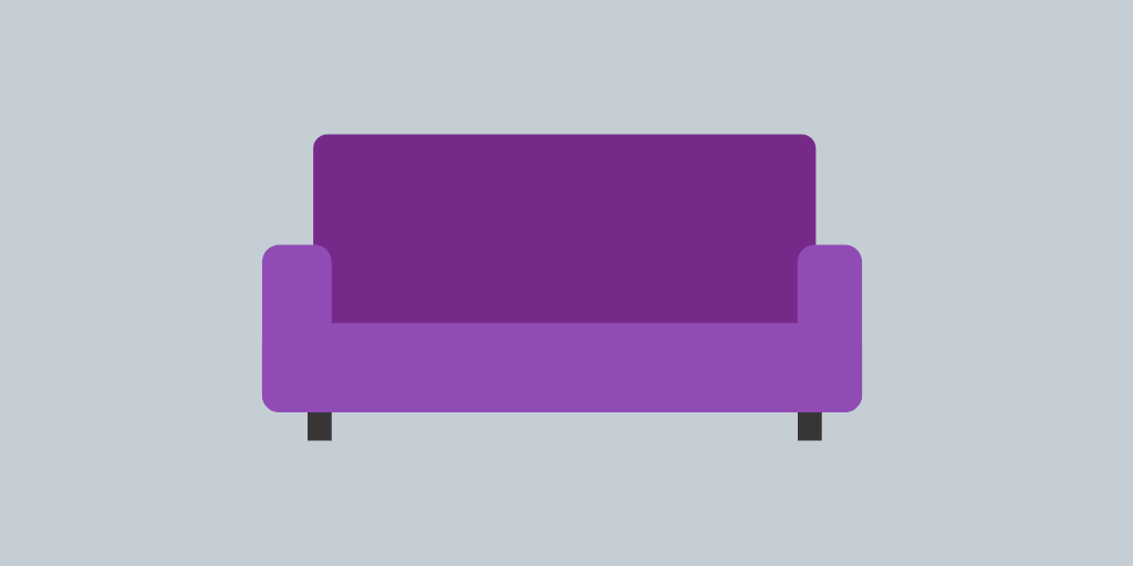 Metro - UFC - Purple Couch