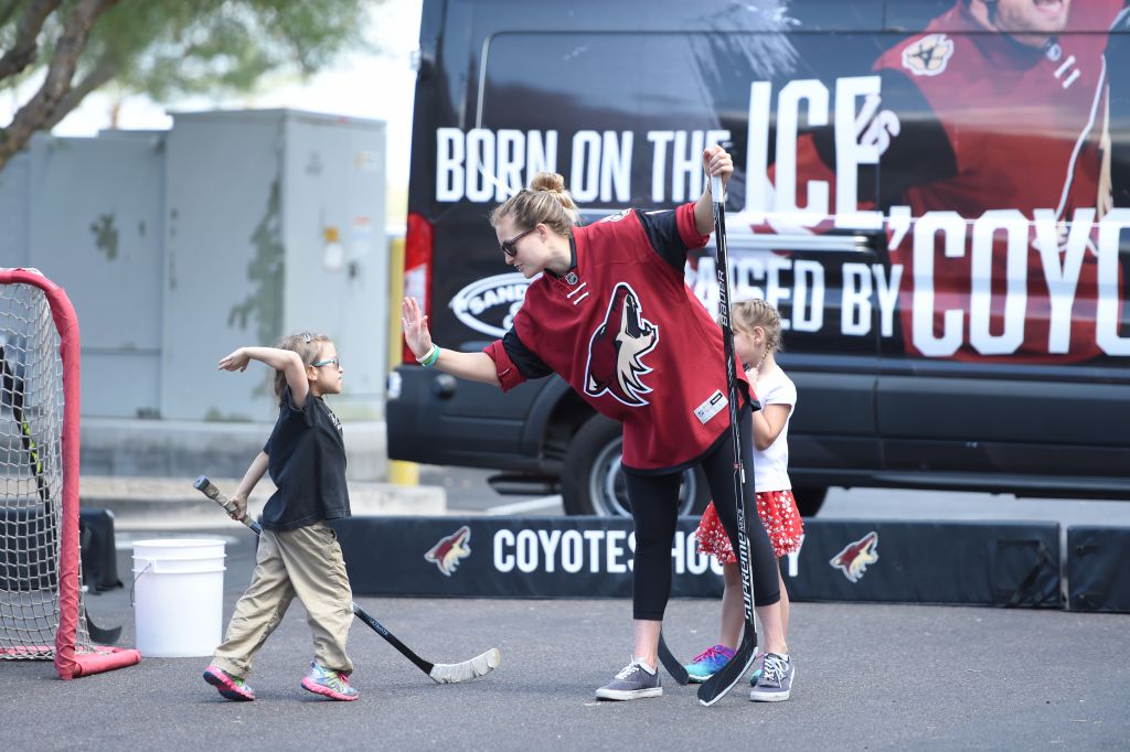 Lyndsey Fry Brings Homegrown Passion to Coyotes' Front Office Staff