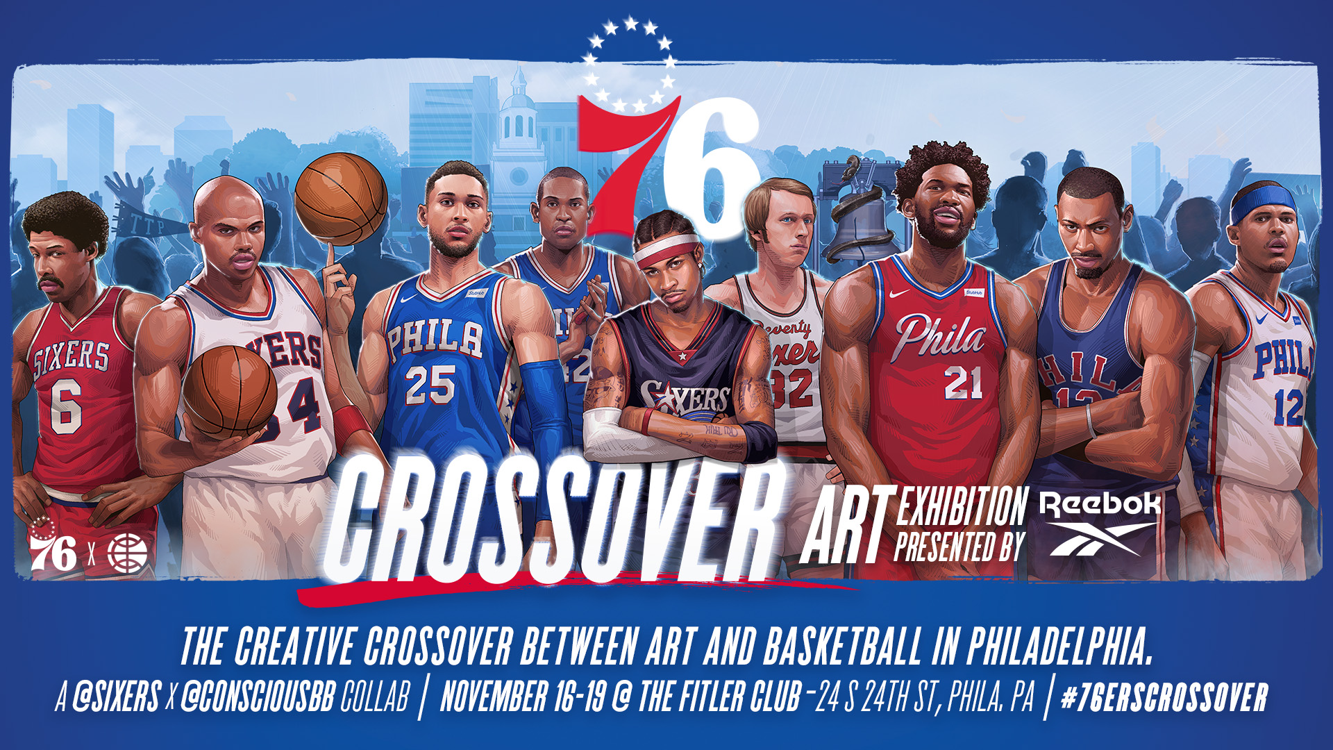 Sixers Crossover To The Arts With Local Art Exhibition