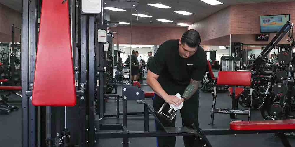 Gym cleaning