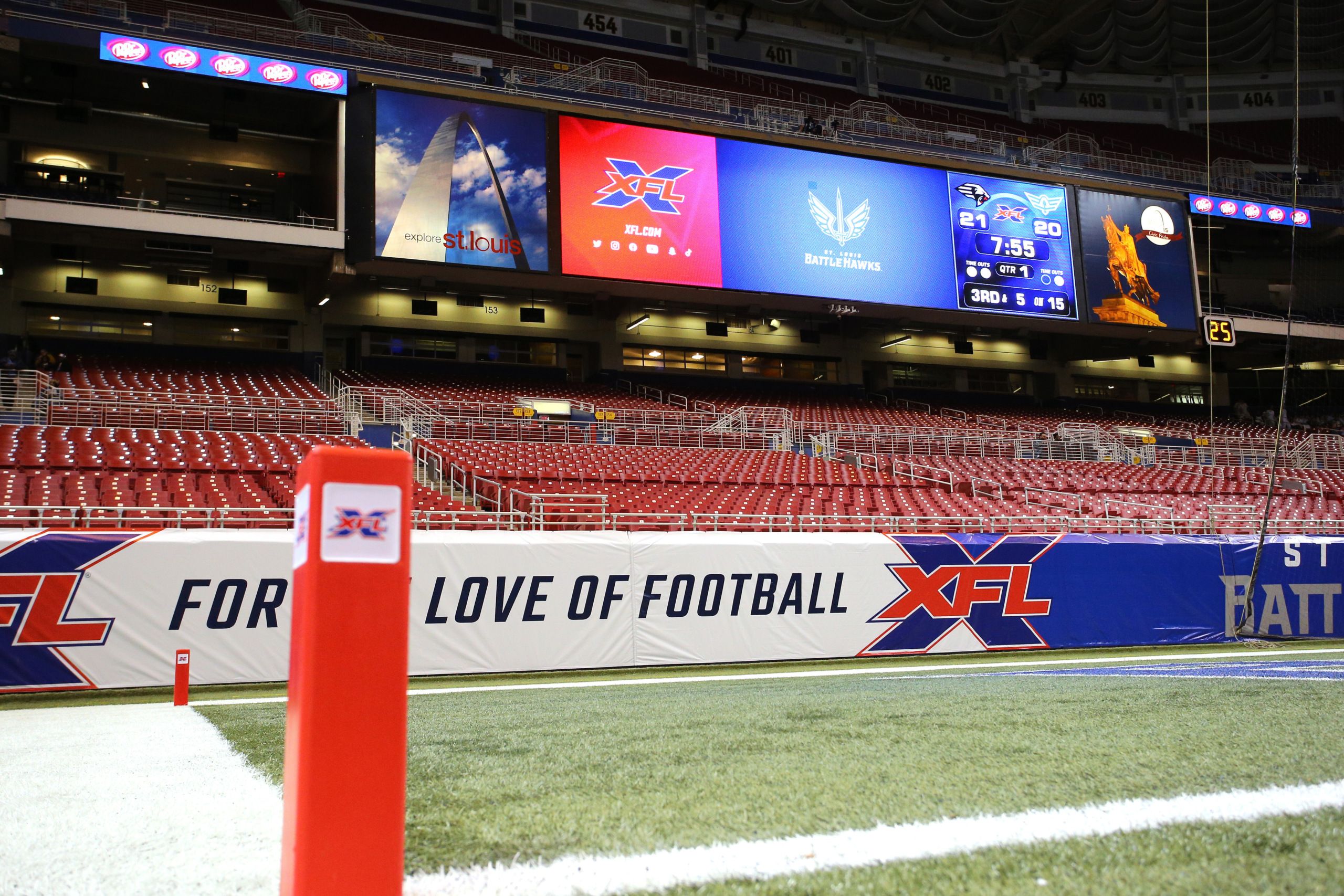 Xfl scoreboard deals