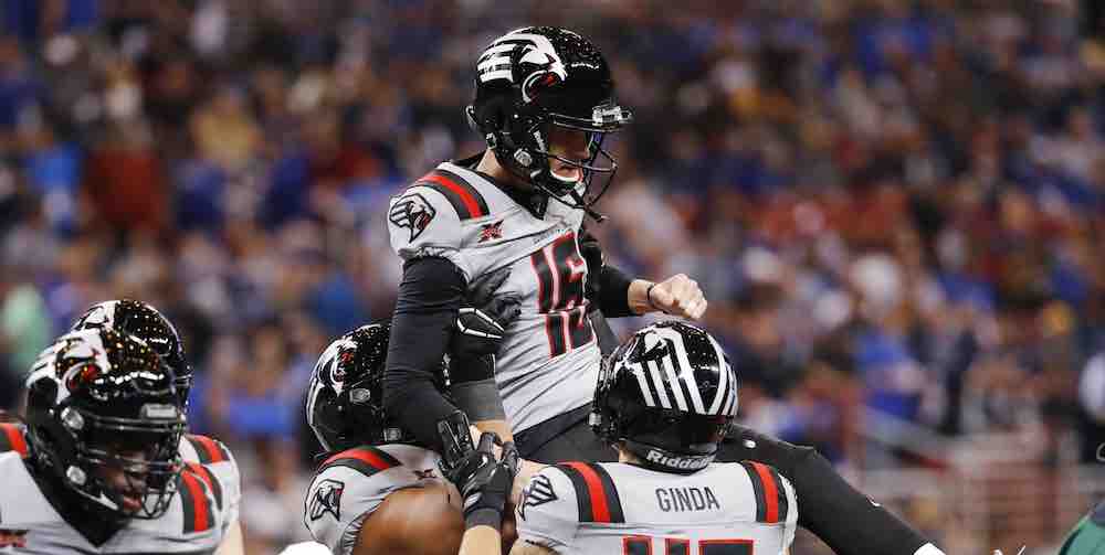 XFL celebration