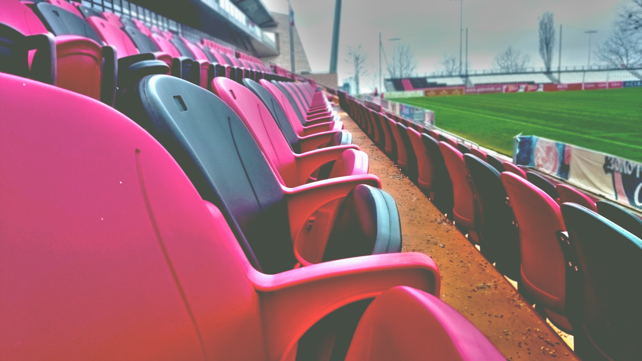 empty seats at a stadium; live venue sports shift