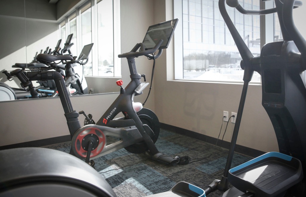 gyms with peloton bikes near me