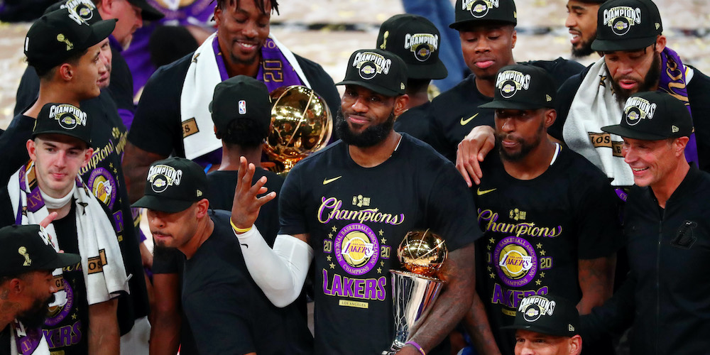 LA Lakers Champs 2020