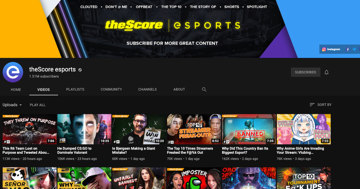 theScore esports