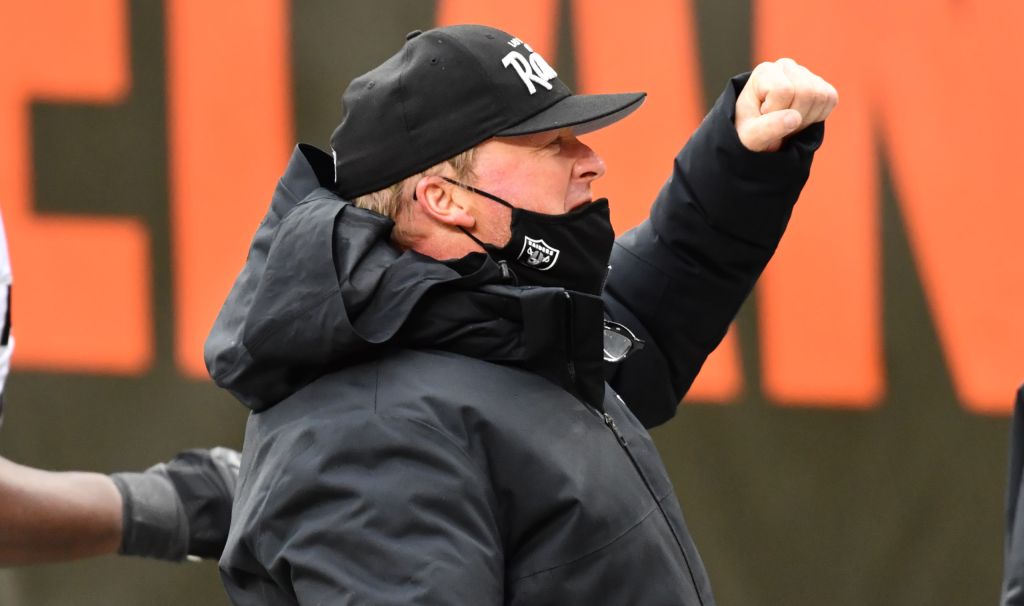 jon gruden mask