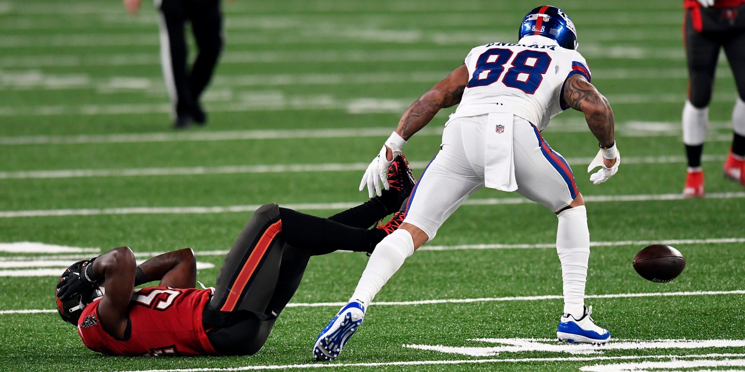 Falcons dropped pass