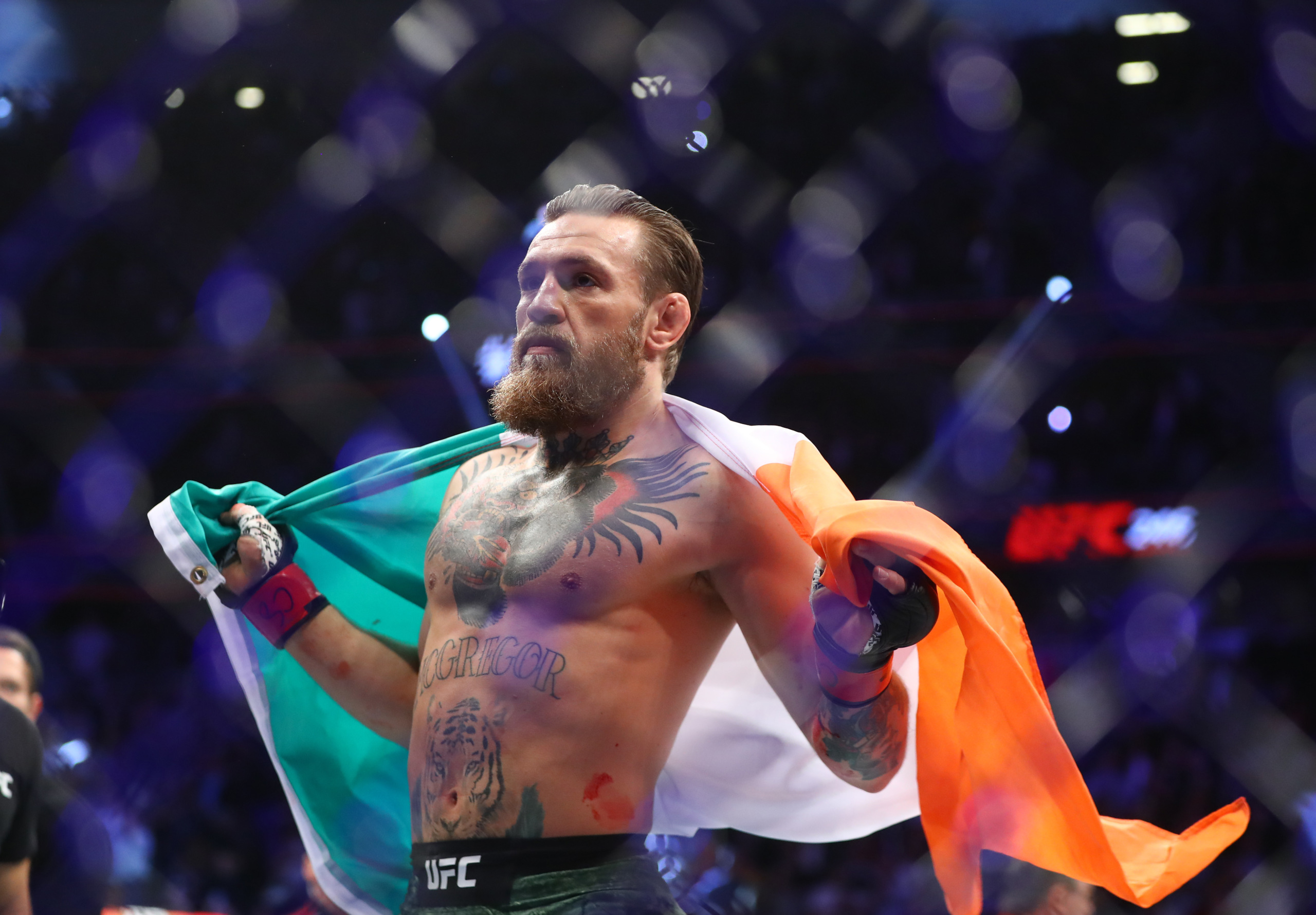 Conor McGregor prepares for his rematch.