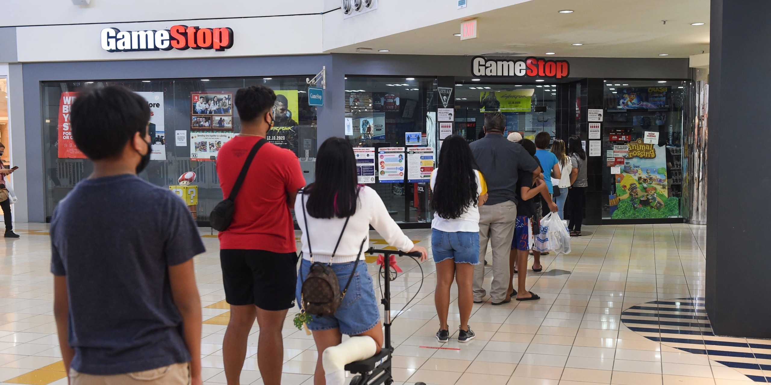 GameStop stocked surged after holiday rush.