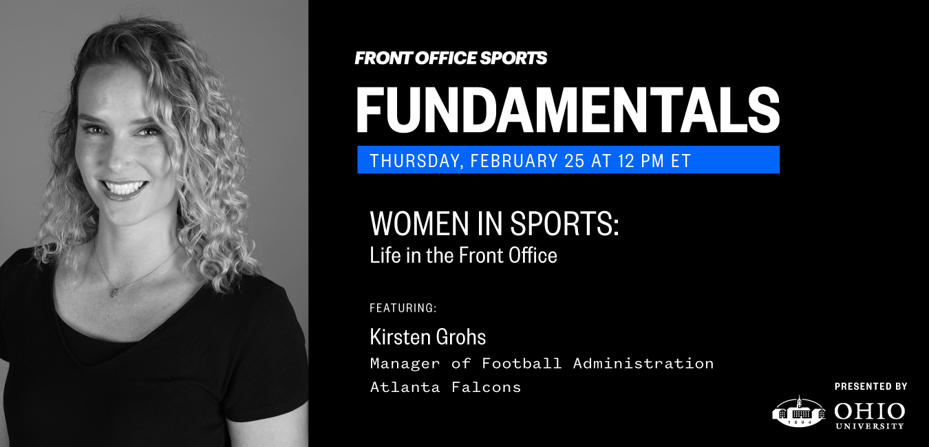Fundamentals Women in Sports Front Office Sports