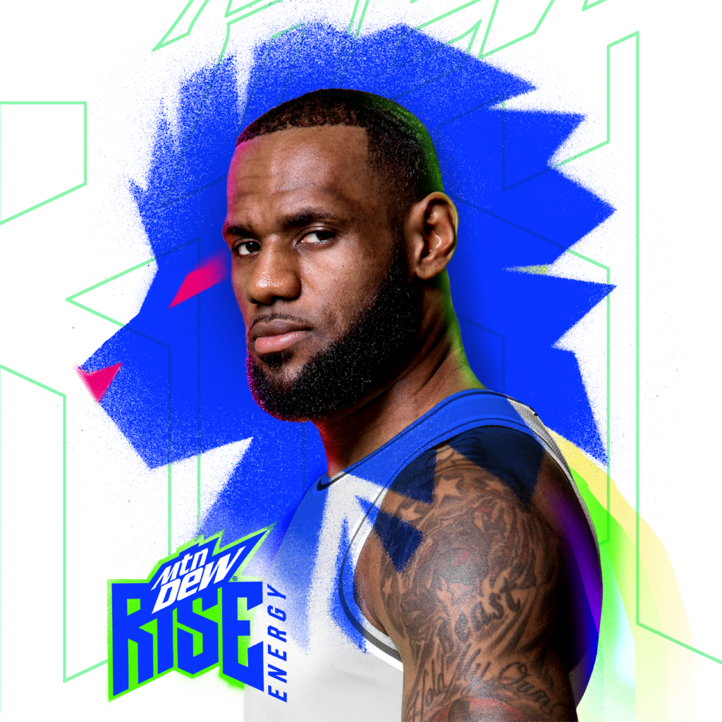 lebron mountain dew rise