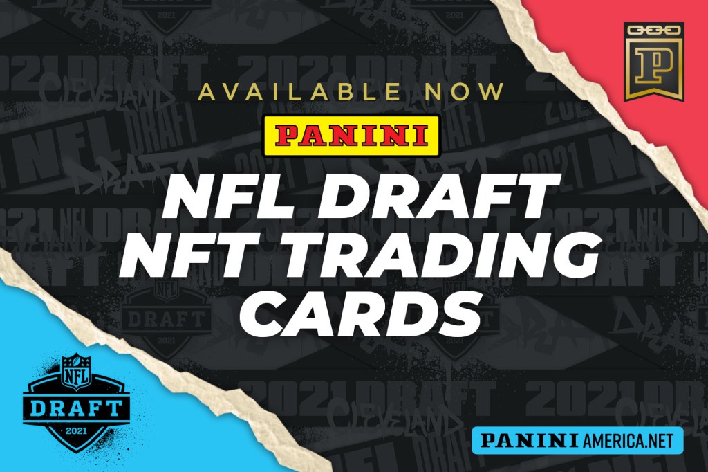 Watch Panini America's 2021 NFL Draft Night NFT Blockchain Cards