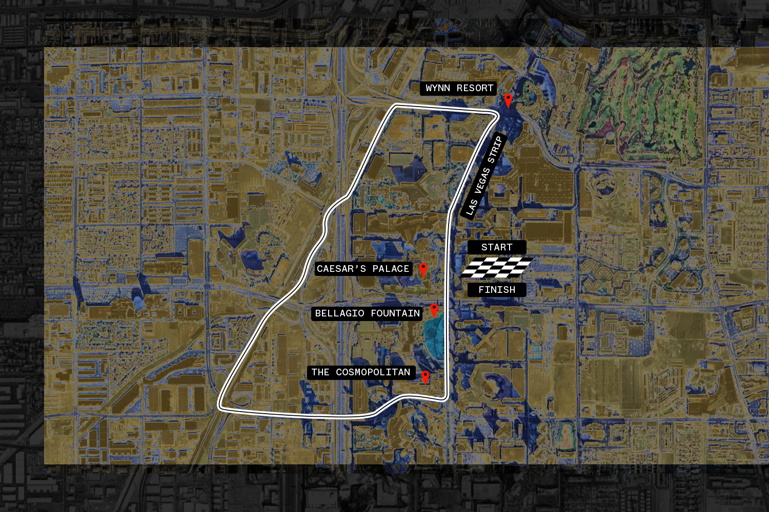 First Look at Formula 1 Course Planned for Las Vegas￼ - Front