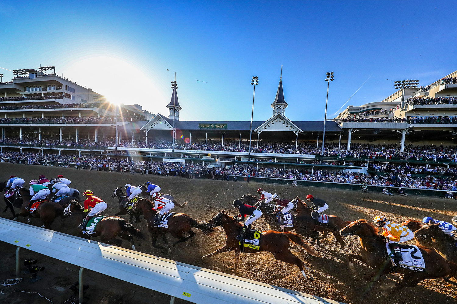 This year's four scratches are the most since the 2015 Kentucky Derby
