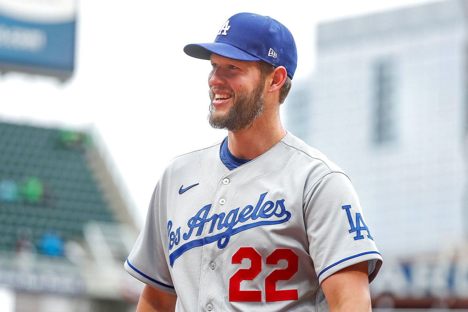 Clayton Kershaw-led Dodgers blank Giants, clinch first-round bye