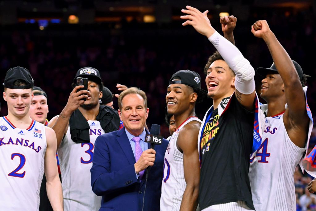 Kansas-UNC national title game.