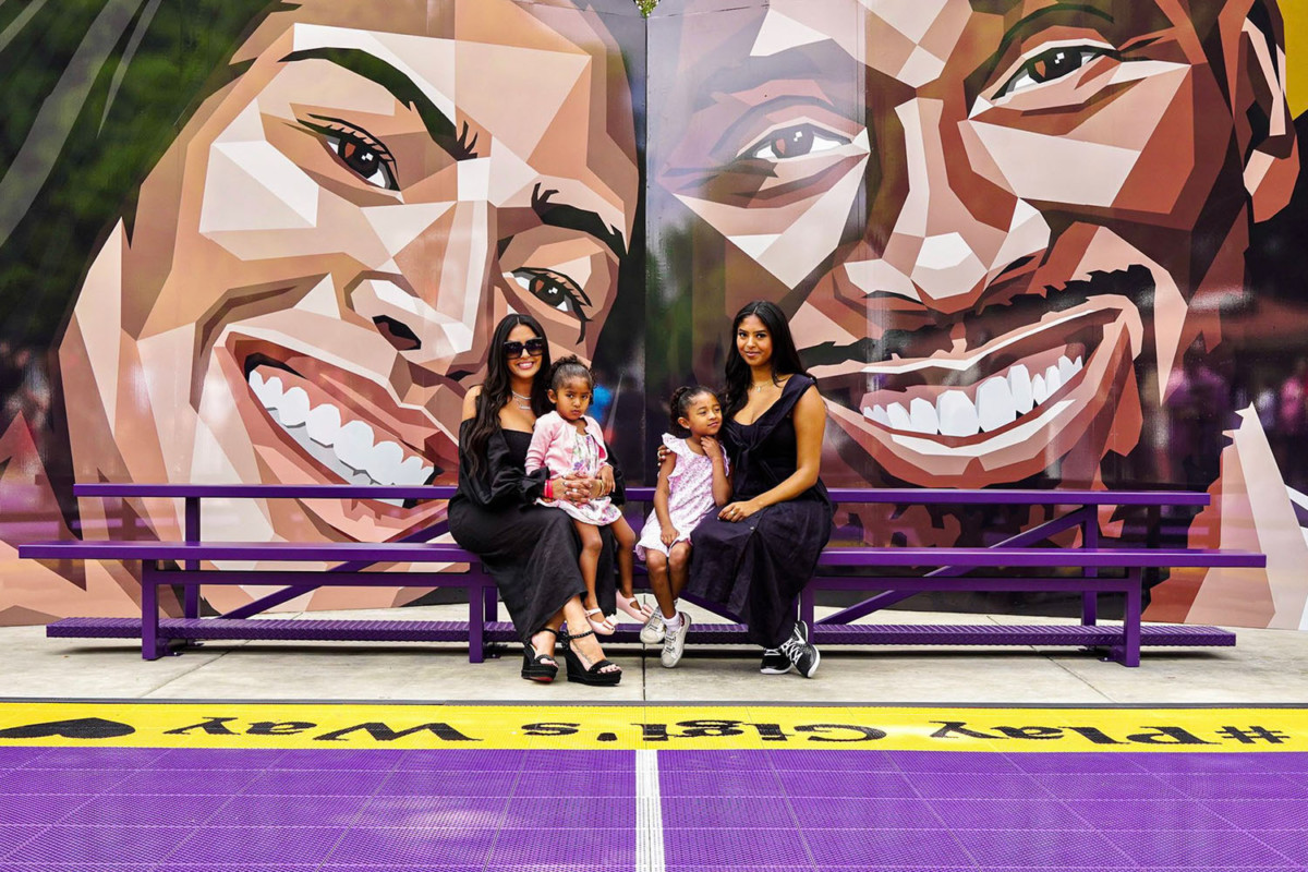 Vanessa Bryant Unveils Kobe and Gigi Dream Court in Anaheim