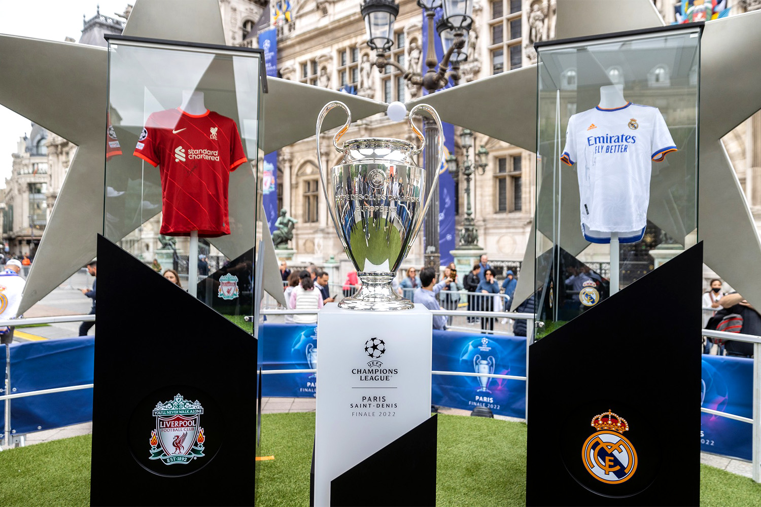 Liverpool vs Real Madrid  Champions League final build-up from Paris 