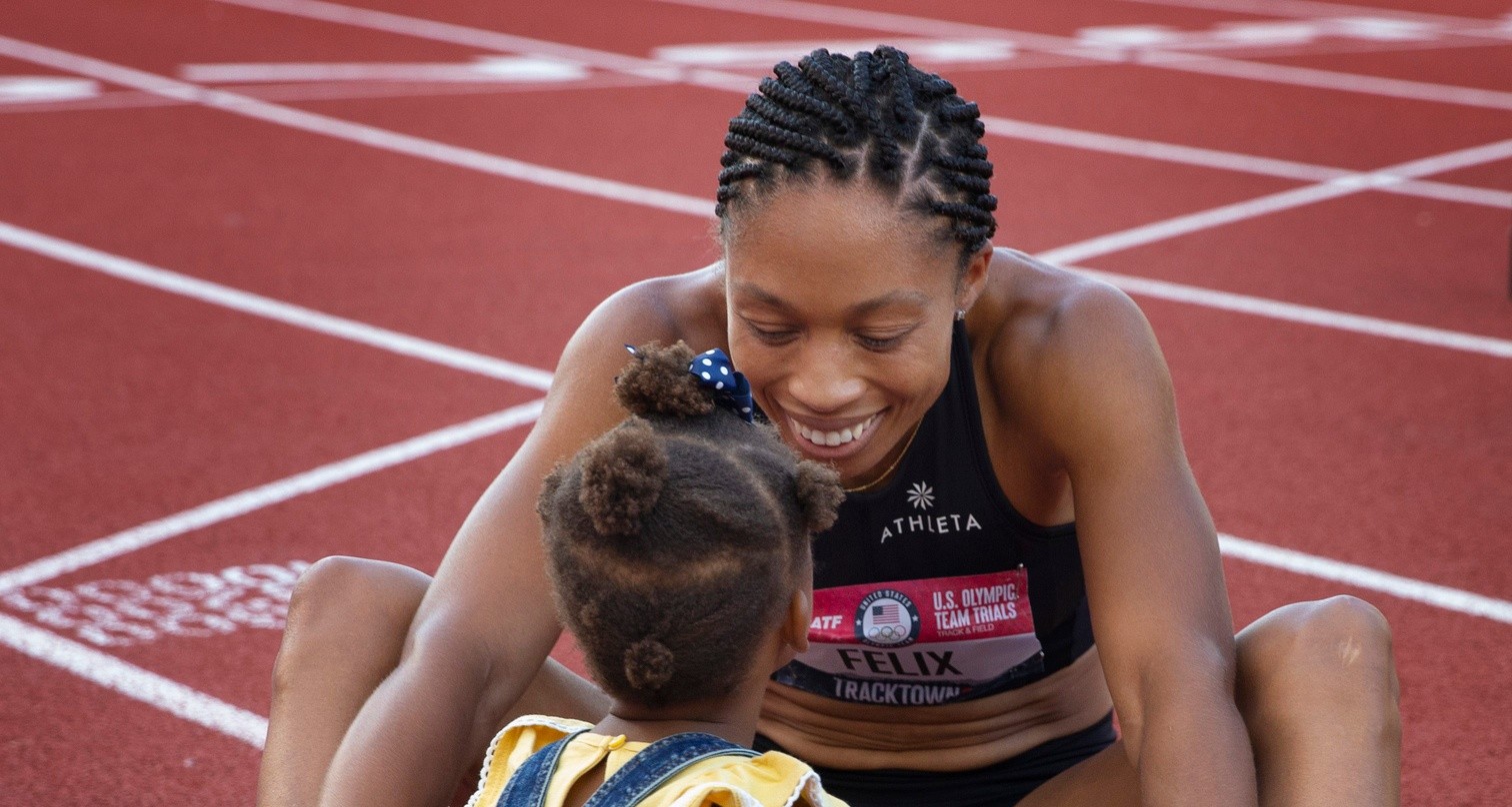 What Olympic Track Star Allyson Felix Eats in a Day