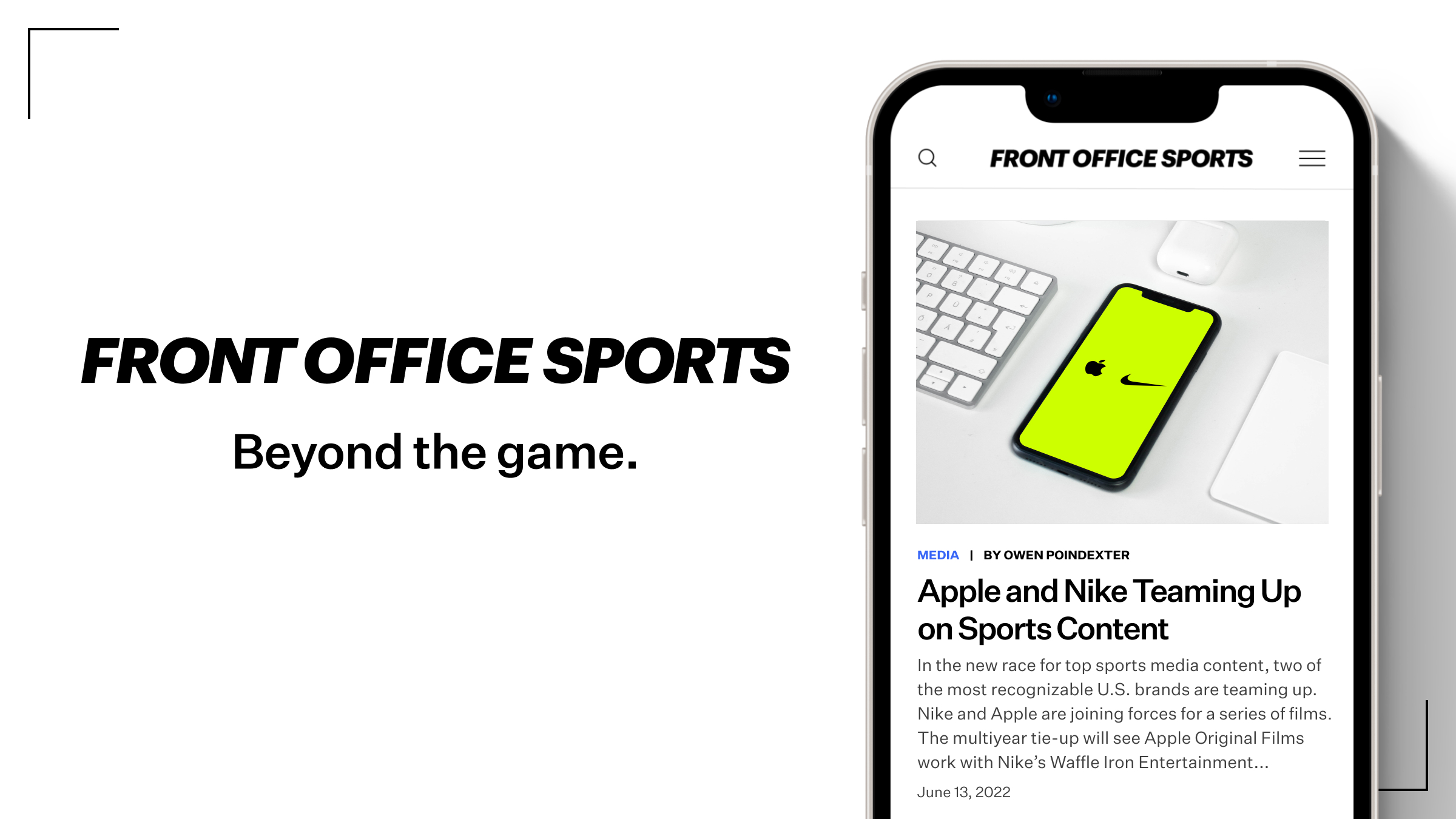 Front Office Sports là công ty hàng đầu trong lĩnh vực thể thao và đang tổ chức các sự kiện hấp dẫn cho những người đam mê thể thao. Hãy theo dõi những thông tin về Front Office Sports để biết thêm về cách hoạt động của công ty này.