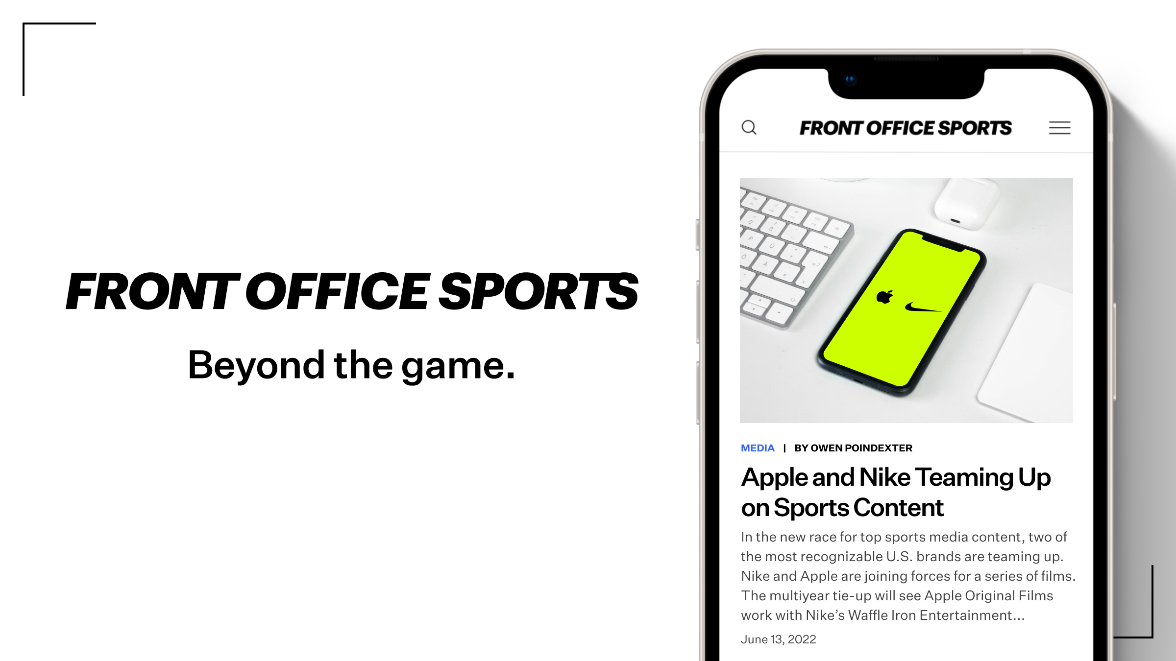 Nếu bạn là một người yêu thích thể thao và kinh doanh, thì Front Office Sports là địa chỉ dành cho bạn. Với những cập nhật mới nhất về thể thao và các chủ đề liên quan đến kinh doanh thể thao, bạn sẽ không muốn bỏ lỡ trang web này.