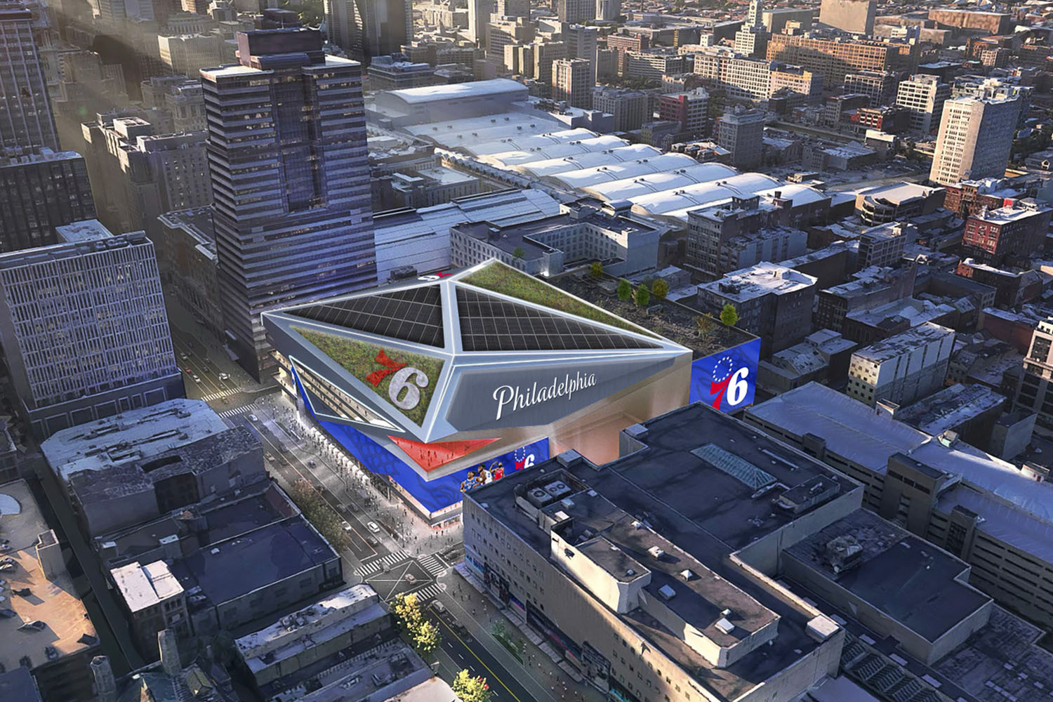 Philadelphia 76ers Plan $1.3B Arena at Fashion District Site in