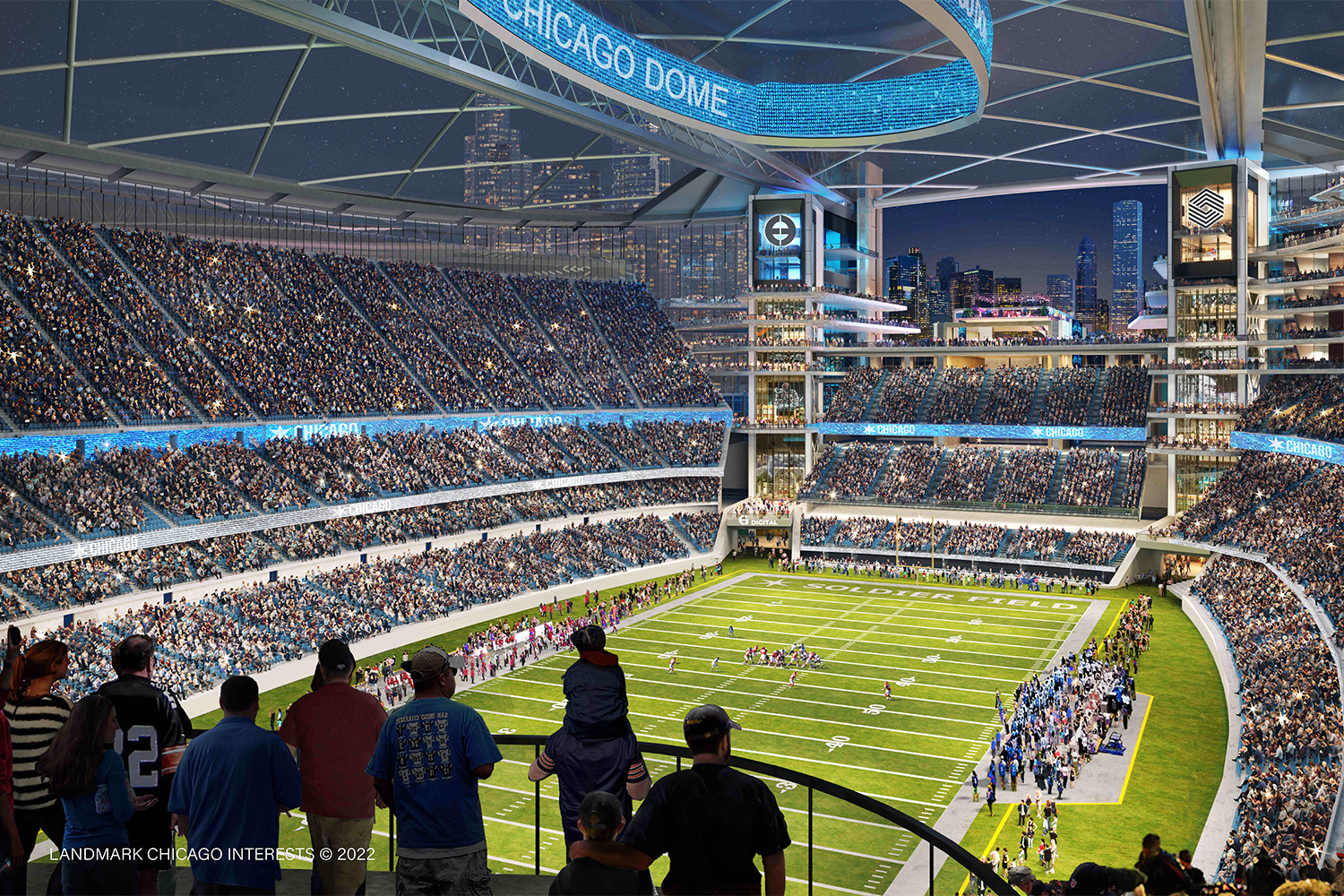 Chicago Mayor Unveils $2B Proposals to Upgrade Soldier Field