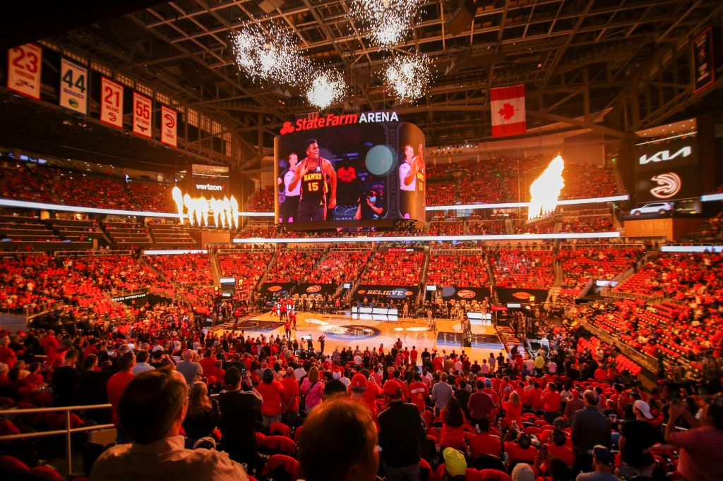 NBA record crowds