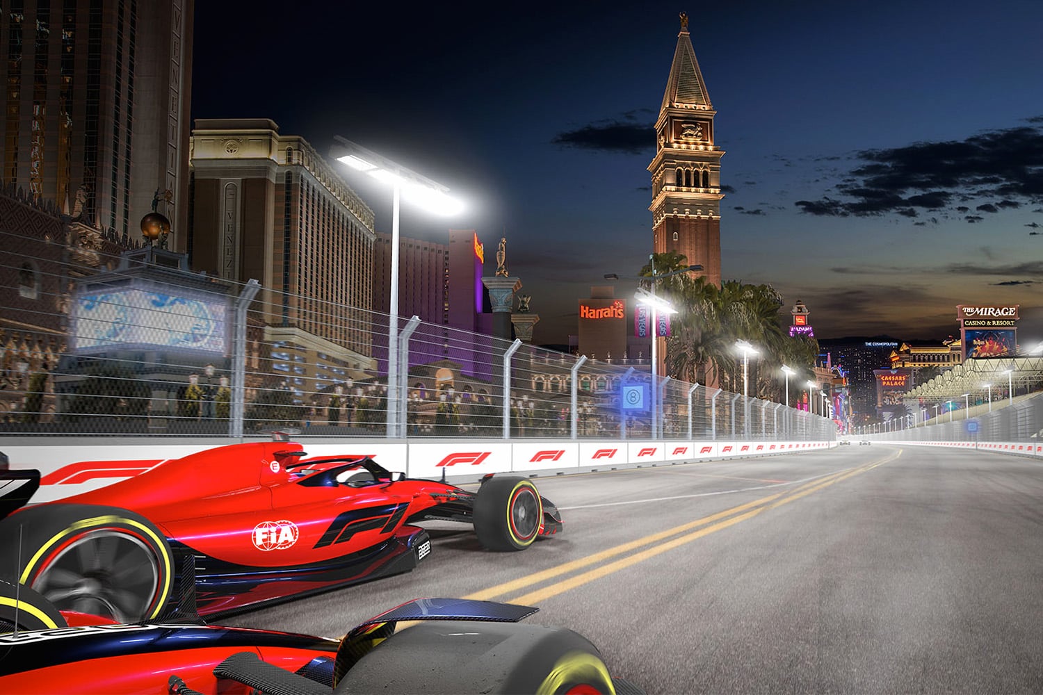 MGM to Offer F1 Las Vegas Grand Prix Packages at 100K