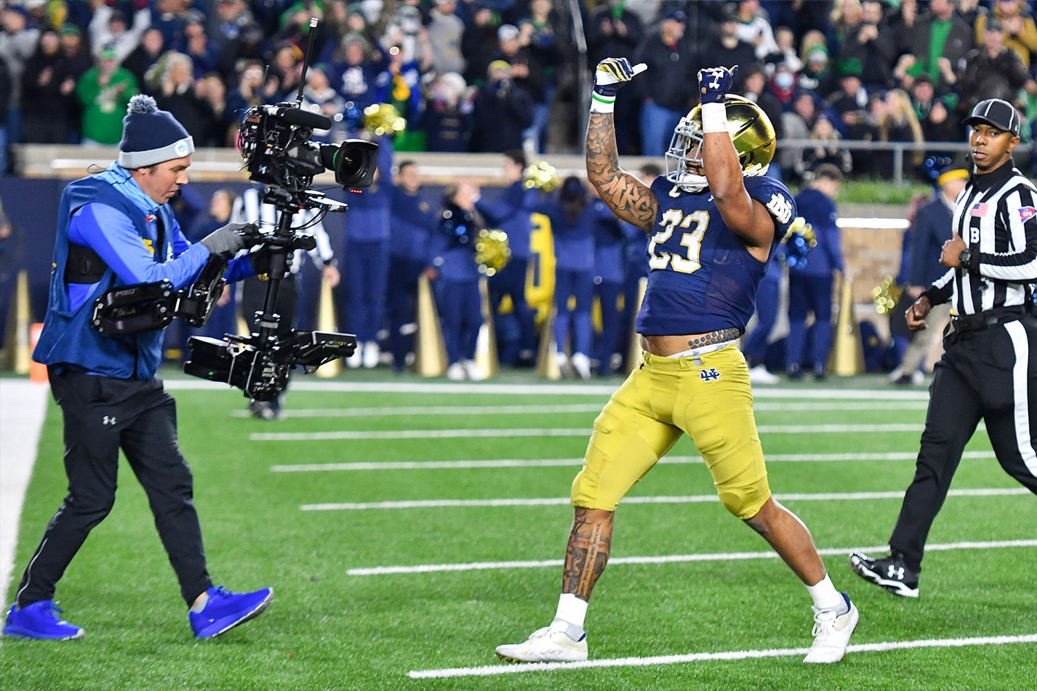 Notre dame best sale football uniforms 2019