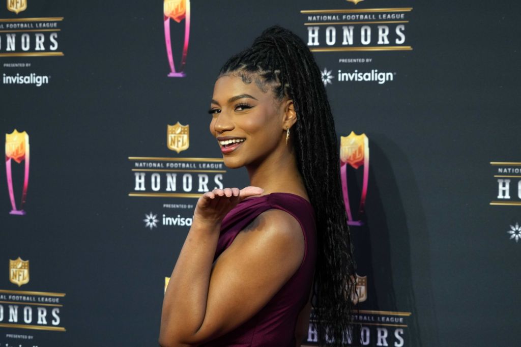 Taylor-Rooks-on-red-carpet