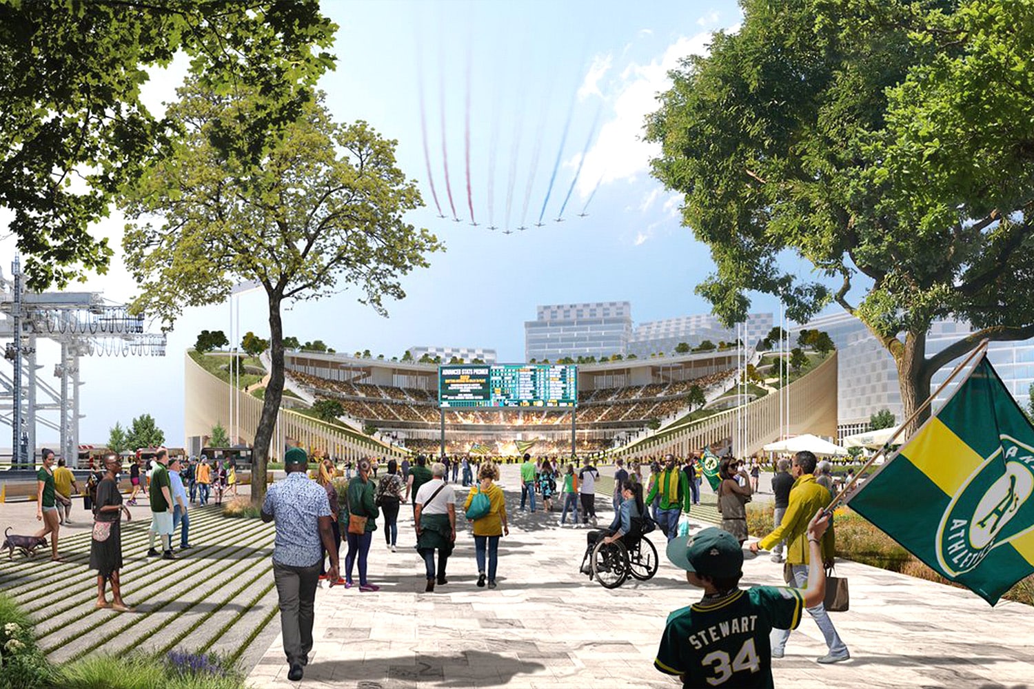 A's $12B Ballpark Plan in Oakland Clears Hurdle