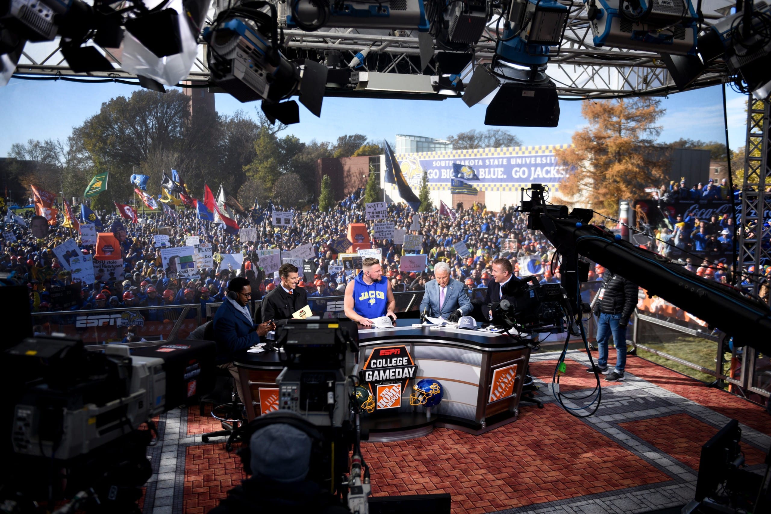 Pat McAfee Joins ESPN's 'College GameDay'