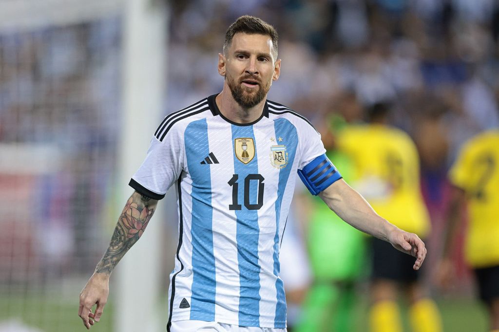 Messi is currently suspended by Paris Saint-Germain