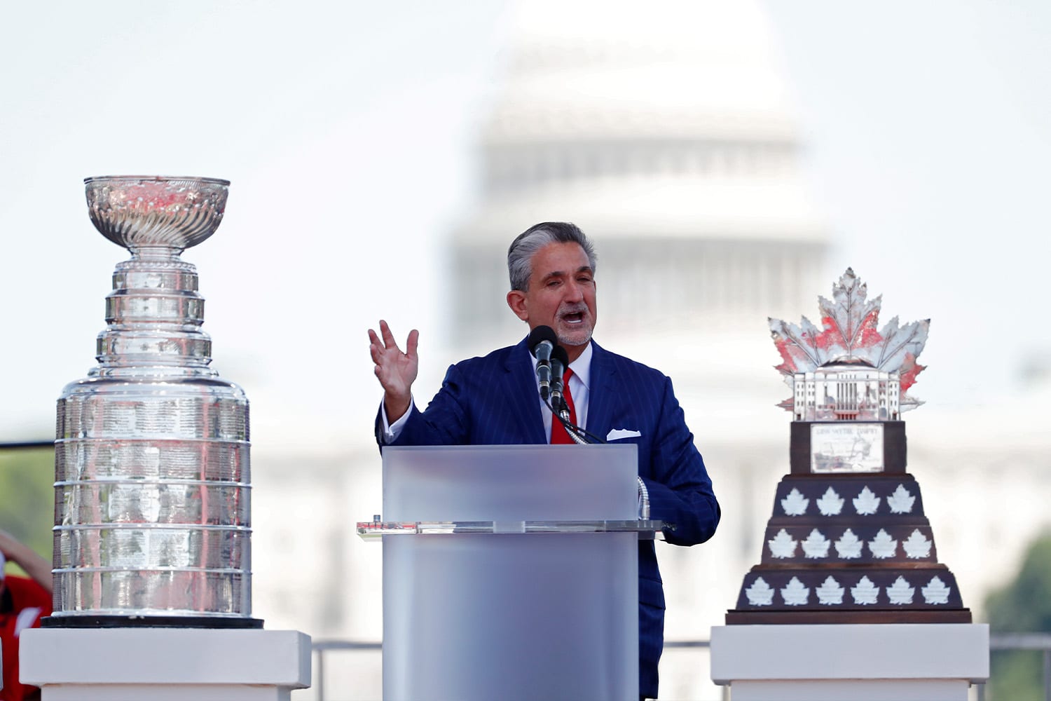 Ted Leonsis giving Stanley Cup rings to Monumental Sports & Entertainment  employees - Washington Business Journal