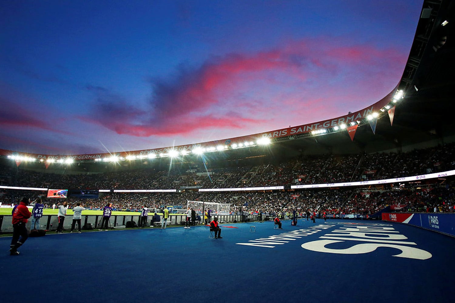 Europe France PSG Football Team Field Nanobrick Parc des Princes