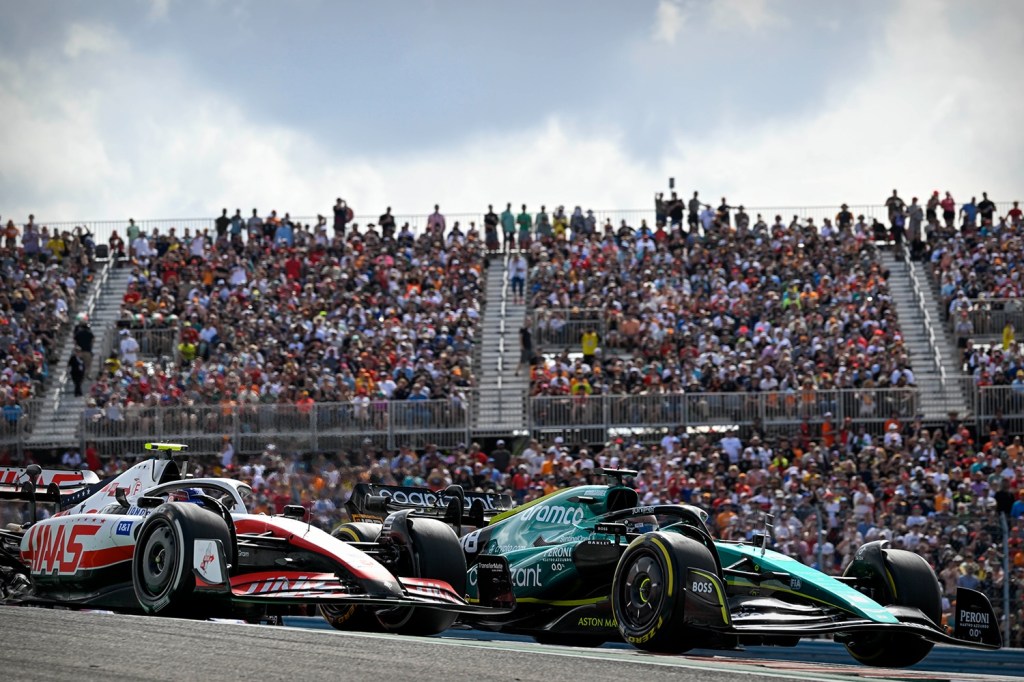 Formula-1-cars-USA-Grand-Prix