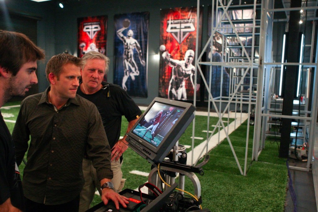 Behind the scenes of Sports Science tv show