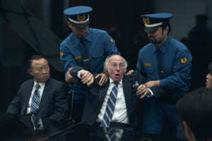 Larry David apprehended as part of an FTX Super Bowl advertisement