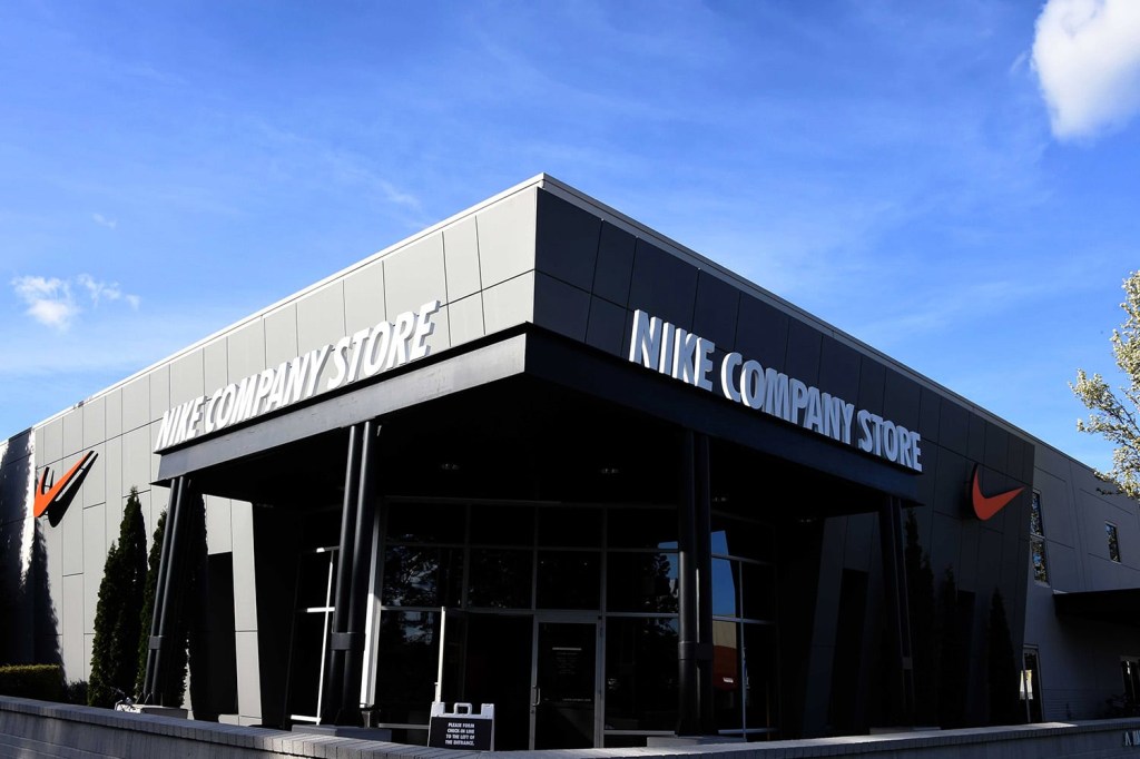Exterior of Nike Company Store
