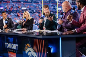 Charissa Thompson handling Amazon's Thursday Night Football coverage with panel of former NFL players 