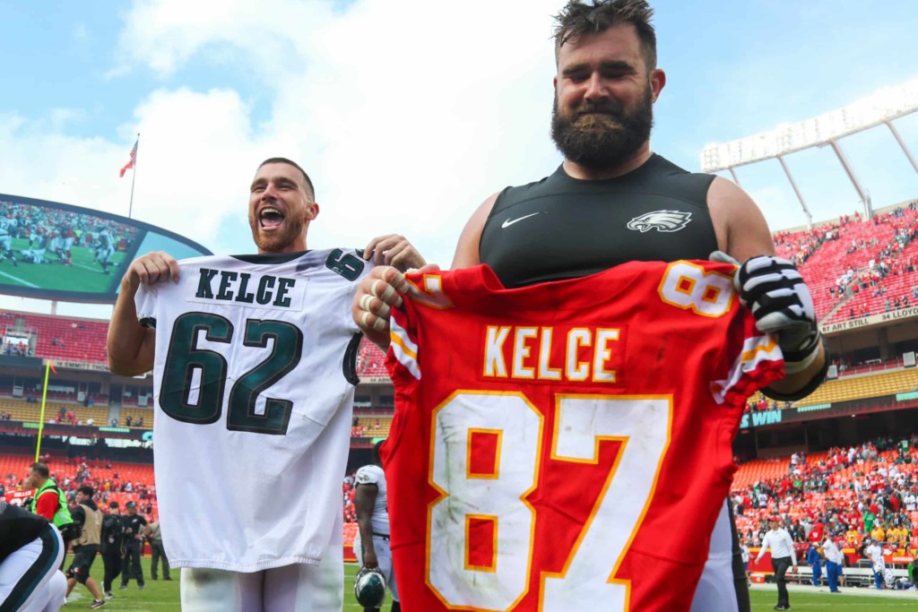 Travis and Jason Kelce Launch ‘New Heights’ Clothing Line